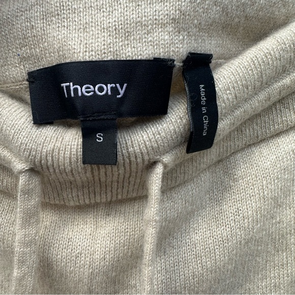 THEORY Arleena  Cashmere Jogger Sweatpants Women Size Small Soft Lounge - Picture 10 of 10